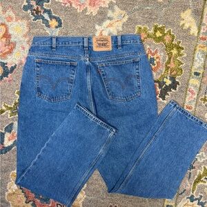 Vintage Levi’s 505 Orange Tab High Rise Straight Jeans – 36x29